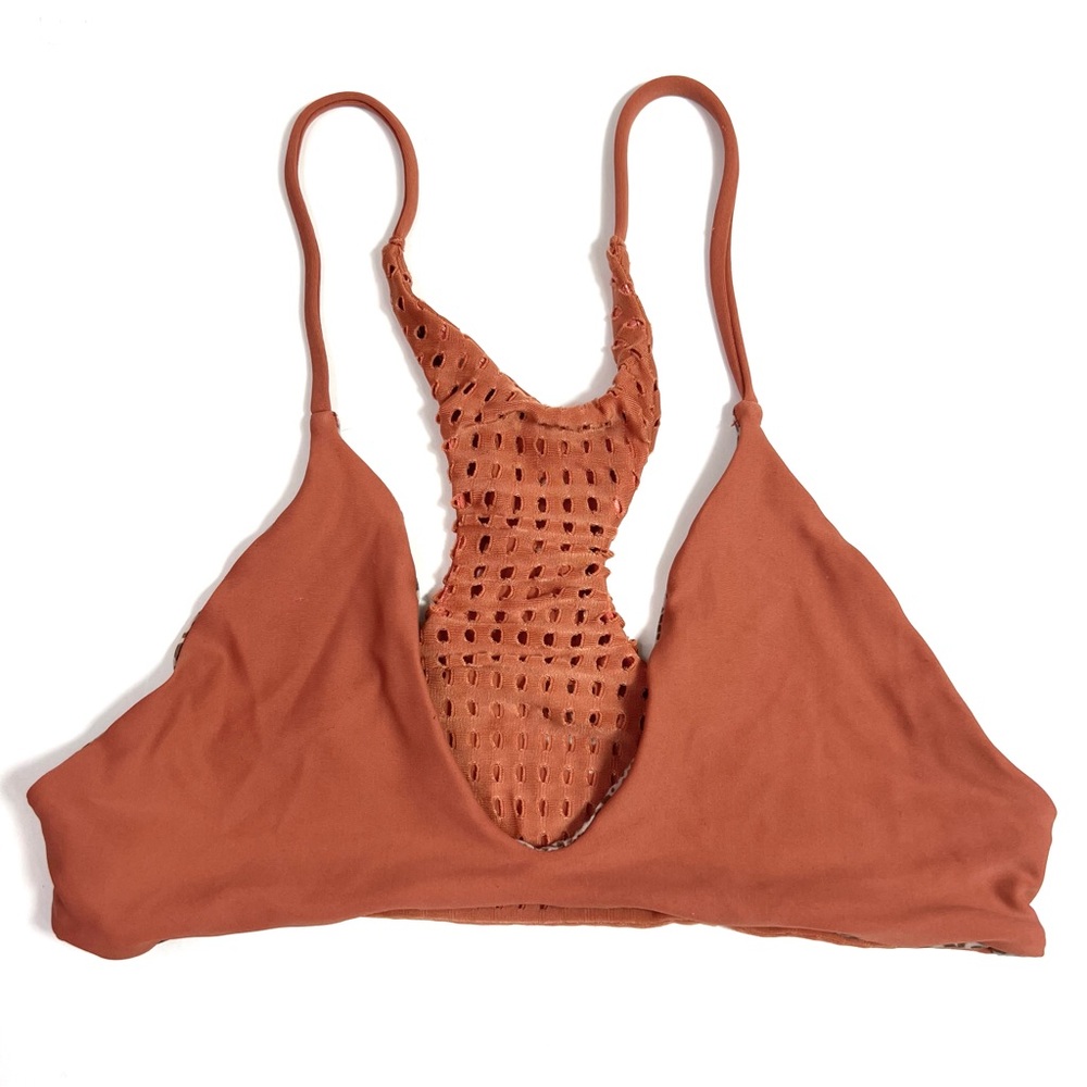 Acacia Swimwear Jaws Bikini Top Size Medium